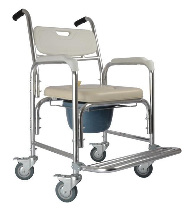 Commode Chair with Wheel